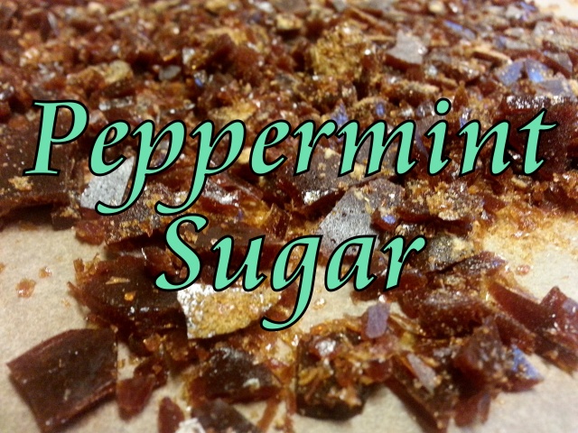 Peppermint Sugar